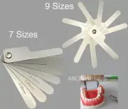 Dental Ruler Orthodontic Interproximal Reduction Measuring IPR Caliper Gauge
