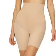Miraclesuit Cool Choice Firm Control Thigh Slimmer Shapewear Short Nude Size XL