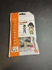 Kawada Nanoblock Drangon Ball Series Vegeta Micro- Sized Building Blocks Set Bra