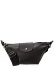 Longchamp Le Pliage Xtra Extra Small Leather Crossbody Women's Black