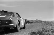 Gerard Larousse Marcel Callaewert Alpine A110 1967 Rally Car Old Photo