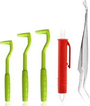 5PCS Tick Removal Tool Tick Picker Flea Removal Tool, Home Sake Tick Removal ...