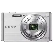 Sony DSC-W830 Compact Digital Camera Cyber-shot 25-200mm Silver JP NEW