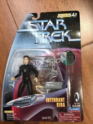 Star Trek INTENDANT KIRA Mirror Universe Action Fig Playmates Warp Factor #65124