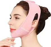 V Face Masks Double Chin Remover Reusable Double Chin Reducer V- Mask Face Slimming Belt Pull-Up Mask Face Lifting Belt V-shaped Slimming Face Mask