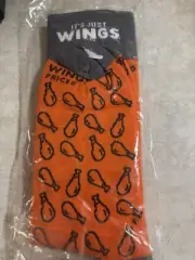 Chicken Wing Socks It’s Just Wings Orange