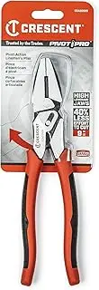 Crescent Pivot Action Dual Material Lineman's Compound Action Pliers, 230 mm Size