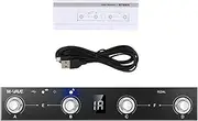 Luwecf MIDI Foot Controller 4 Button Portable USB Control for Guitar Amp Android