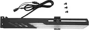 Support Bracket White RGB, GPU Holder Brace Graphics Card, GPU Support Video Card Holder Bracket with Graphics Card, Metal Build in 3PIN