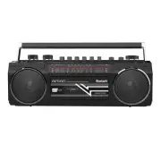 Cassette Boombox, Retro Blueooth Boombox, Cassette Player and Recorder, AM/FM...