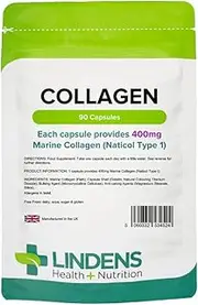 Lindens Marine Source Collagen 400mg 90 Capsules