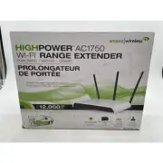 Amped Wireless High Power 800mW AC1750 Wi-Fi Range Extender RE1750A