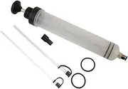 Lyaciomn Car Oil Fluid Extractor Siphon Pump Brake Fluid Syringe Pump Auto Manual Suction Vacuum Fuel Hand Pump 500Ml