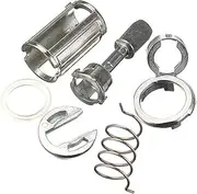 7 Pcs/Set Front Left Right Door Lock Cylinder Repair Kit, for VW, Mk4, for Golf 4, for Bora, 1U0837167EC W904-ST-7T