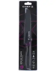 [ChefX] Ti Bread Knife 17cm with Cover