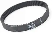 2 pcs Timing Belt, Teeth=69, Width=6/9/15mm, Length=207mm, HTD Closed-Loop Synchronous Belt,(2pcs,15mm)