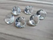 100 Pcs Crystal Quartz 8mm Round Faceted Cut Natural Calibrated Loose Gemstone