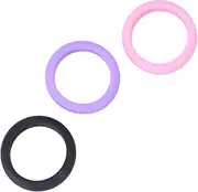 [GANAZONO] Rings Silicone Rings Gym Rings Silicone Wedding Ring