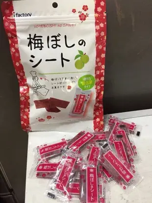 【大包裝】日本超夯 i Factory 板梅 梅干片 (40g) 梅乾片 梅干 梅片 梅子片