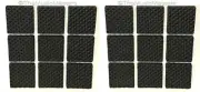 18 Foam Rubber Furniture Floor Scratch Protector Bumper Pads Non-Skid Self Stick
