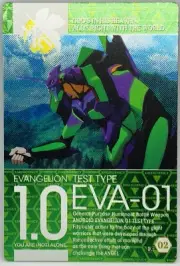 Neon Genesis Evangelion EVA-01 Trading Card E-02