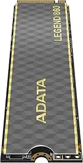 ADATA Legend 860 2TB PCIe R/W Speed up to 6,000/5,000 MB/s Gen4 x4 M.2 Solid State Drive (SLEG-860-2000GCS)