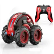 Waterproof Stunt RC Car,4WD Amphibious Remote Control Car Boat Double Sided Driving On Water and Land