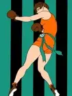 The Monkey [boxing] : Ernesto Garcia Cabral : 1927 : Archival Art Print