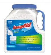 DampRid Moisture Absorber Super Refill Fragrance Free, 3.4 kg