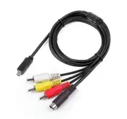 AV A/V Audio Video TV Cable Cord Lead For Sony Handycam HDR-PJ760/v HDR-CX760/v