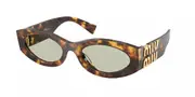 Miu Miu MU11WS 14L50O Men's Sunglasses Tortoiseshell Size 54