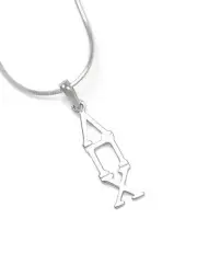 Lambda Pi Chi Latina Sorority Sterling Silver lavaliere | Sorority Jewelry **NEW