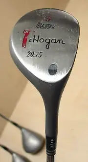 5 wood NOS 1992 Hogan Bore-Thru BAFFY 5W-20.75* Apex Steel 4 RH-S