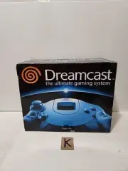 Vintage Sega Dreamcast Console Video Game System New In Box White Never Used