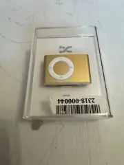 Apple iPod shuffle 2nd Generation Gold (1 GB) BRAND NEW FACTORY SEALED