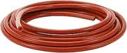 Silicone Vacuum Tubing Hose Automotive Vacuum Line High Temperature 16.4Ft 1/8" 3mm ID 2.5mm Thickness 1 Pcs Red