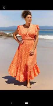 BNWT Mister Zimi Frida Set in Koh Phi Phi print | Size 16 | RRP $219