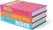 Preppy Room Decor Aesthetic, Decorative Books, Coffee Table Books Decor, Faux
