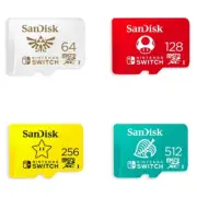 New Sandisk 64GB 128GB 256GB 512GB 1TB microSD Card for Nintendo Switch 100MB/s