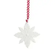 WEDGWOOD 2024 CHRISTMAS SNOWFLAKE ORNAMENT 1071115.NEW IN BOX