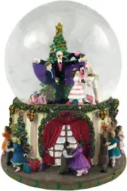 , Snow Globe Christmas, Clara Fitz and Uncle Drosselmeyer Musical Globes, Music