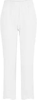 Linen Pants for Women Elastic High Waist Beach Pants Loose Lightweight Comfy Casual Yoga Trousers with Pockets 2025