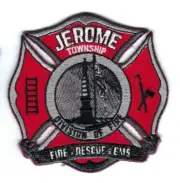 Jerome Township Twp. (Union County) OH Ohio Division of Fire EMS patch - NEW!