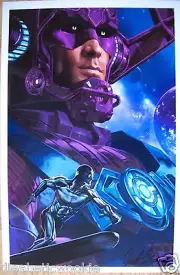Galactus Marvel Silver Surfer art print