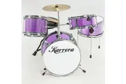 Kids Drum Kit, 4pc (Purple)