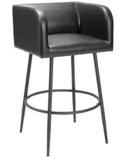 Zuo Modern Set of 2 Horbat Barstools