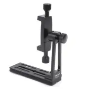 360°Rotate Phone Photography Mount Adapter w/QR Plate for ARCA-SWISS Fit Tripod