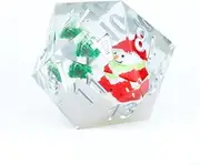 Sirius Dice D20 Christmas Snowman Scenic Dice, Large