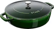 STAUB 40511-478-0 Cast Iron Chistera 28 cm Basil Green