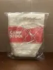 Eddie Bauer Fold Up Camp Chair/Stool Vintage New Old Stock